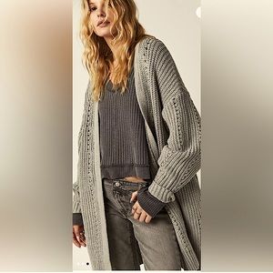 Free People Nightingale small NEW cardigan